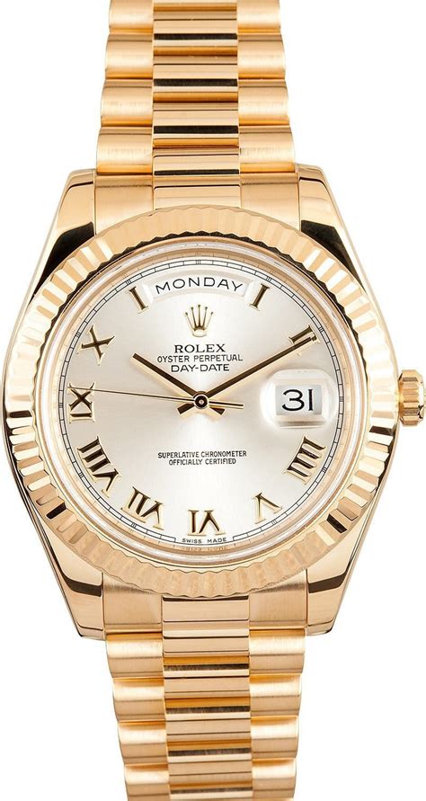 rolex day date sizes